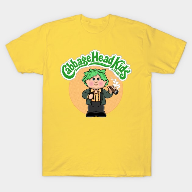 Cabbage Head Kids T-Shirt by harebrained